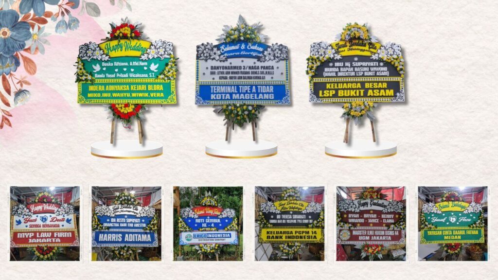 katalog karangan bunga magelang